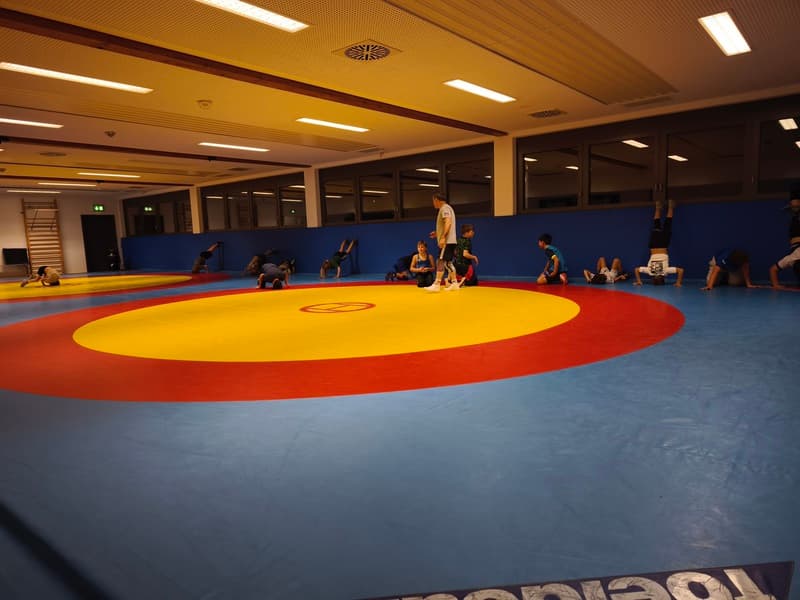 Jugendtraining beim AC Germania Ziegelhausen